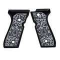 مقابض Beretta 92 / M9 من الأكريليك - ميدالية نسر سوداء وفضية