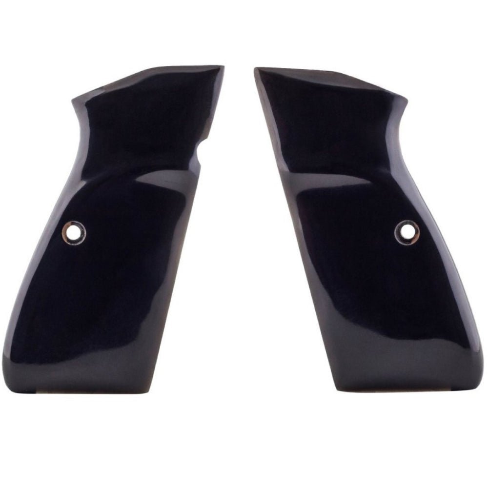 Browning Hi-Power acrylic grips - Gloss Black