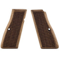 Browning Hi-Power walnut grips - Classic Checkered