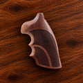 Colt Python walnut target grip with checkered split panel – fits 2021+ Colt Anaconda