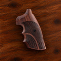 Colt Python walnut target grip with fish scale split panel – fits 2021+ Colt Anaconda