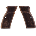 CZ walnut grips - Checkered