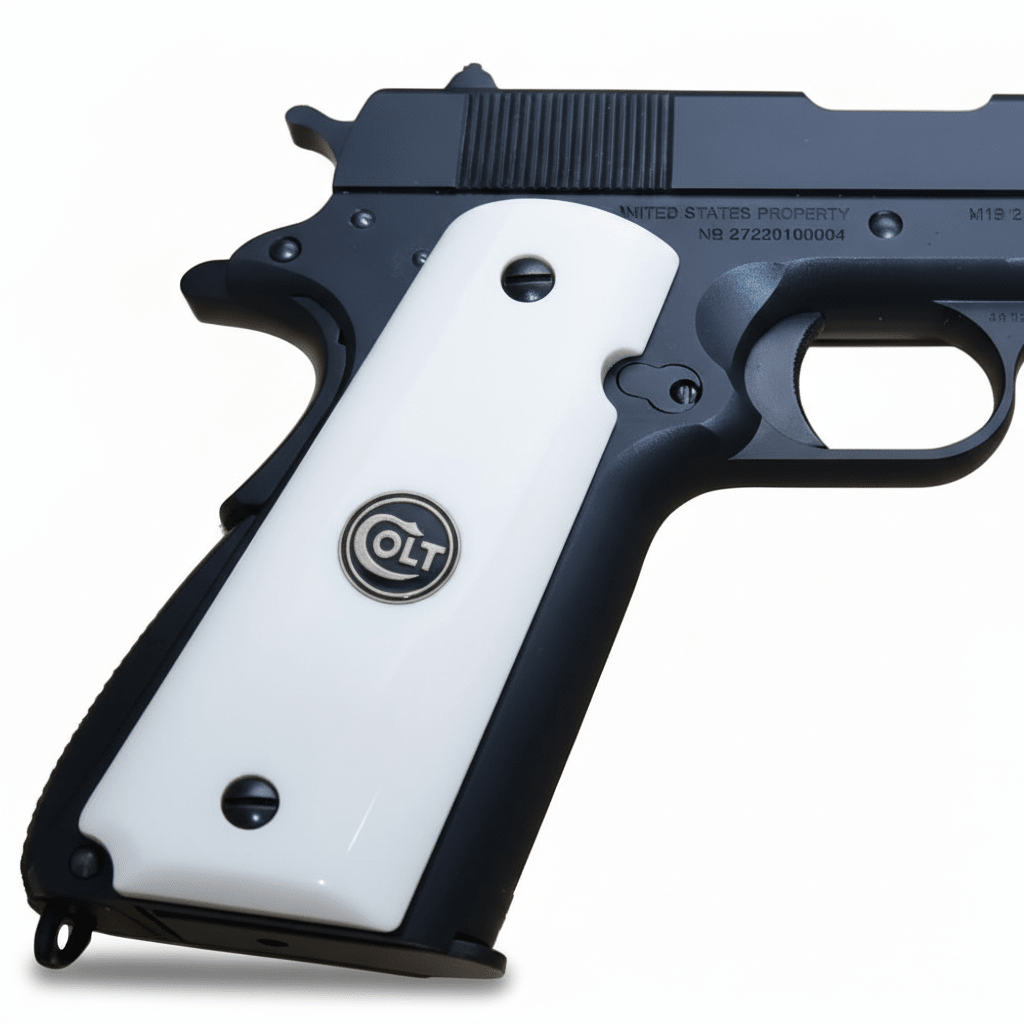 Premium Acrylic Pistol Grips for Colt 1911 - Salvatore Generation - Salvatoregrips