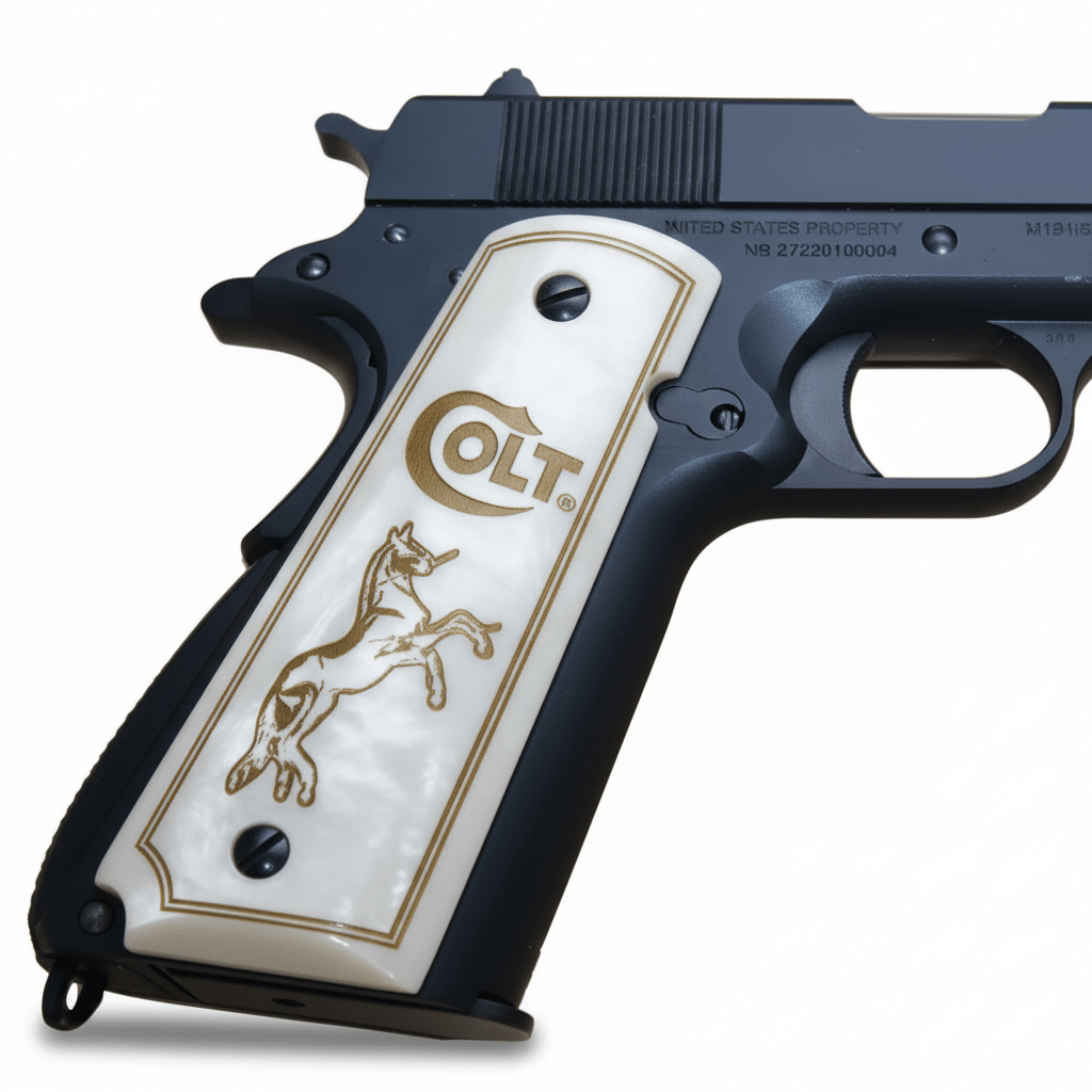 Premium Acrylic Pistol Grips for Salvatore Colt 1911 - Salvatoregrips