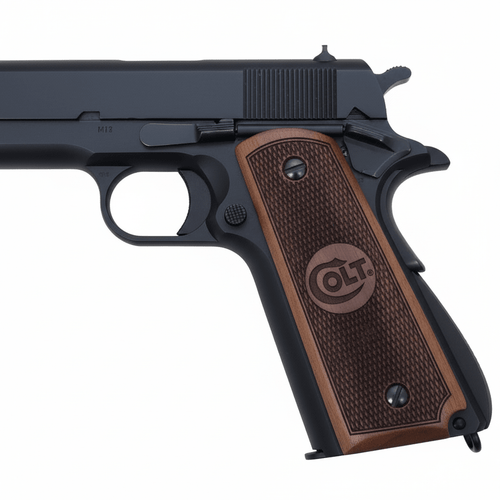 Premium Walnut Pistol Grips for Salvatore Colt 1911 - Shooting Accessories - Salvatoregrips
