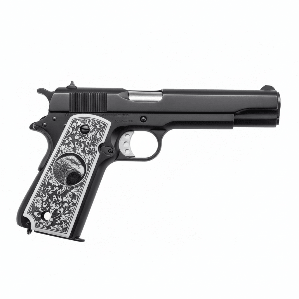 Salvatore Custom 1911 Colt Pistol Grips - High - Quality Acrylic Grip Panels - Salvatoregrips