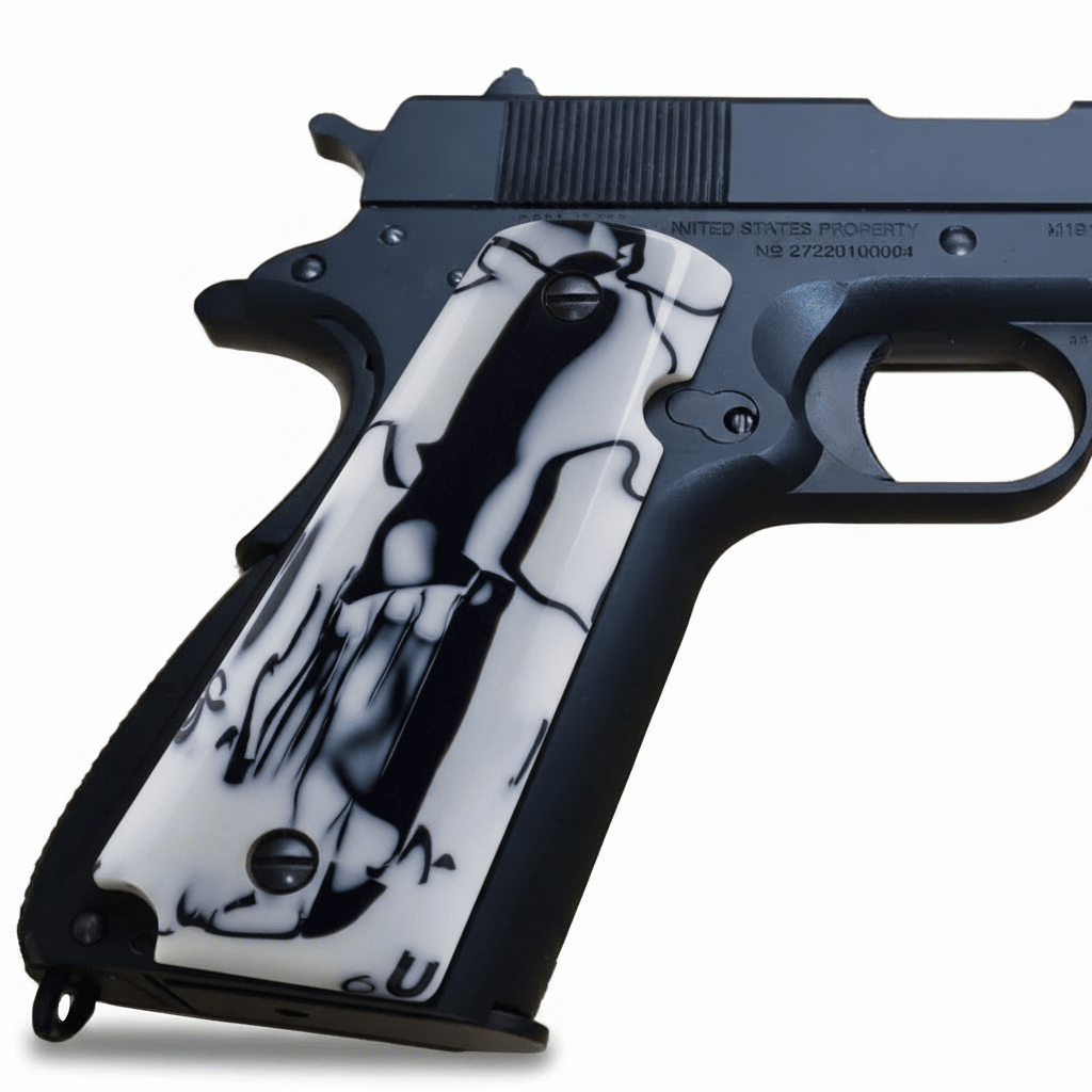 Salvatore Custom 1911 Pistol Grips - High - Quality Acrylic Grips - Salvatoregrips