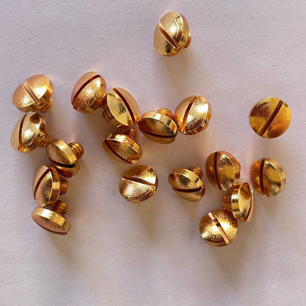 Salvatore gold plated grip screw set for SIG Sauer P226 and P229 pistols, premium finish – salvatoregrips.com