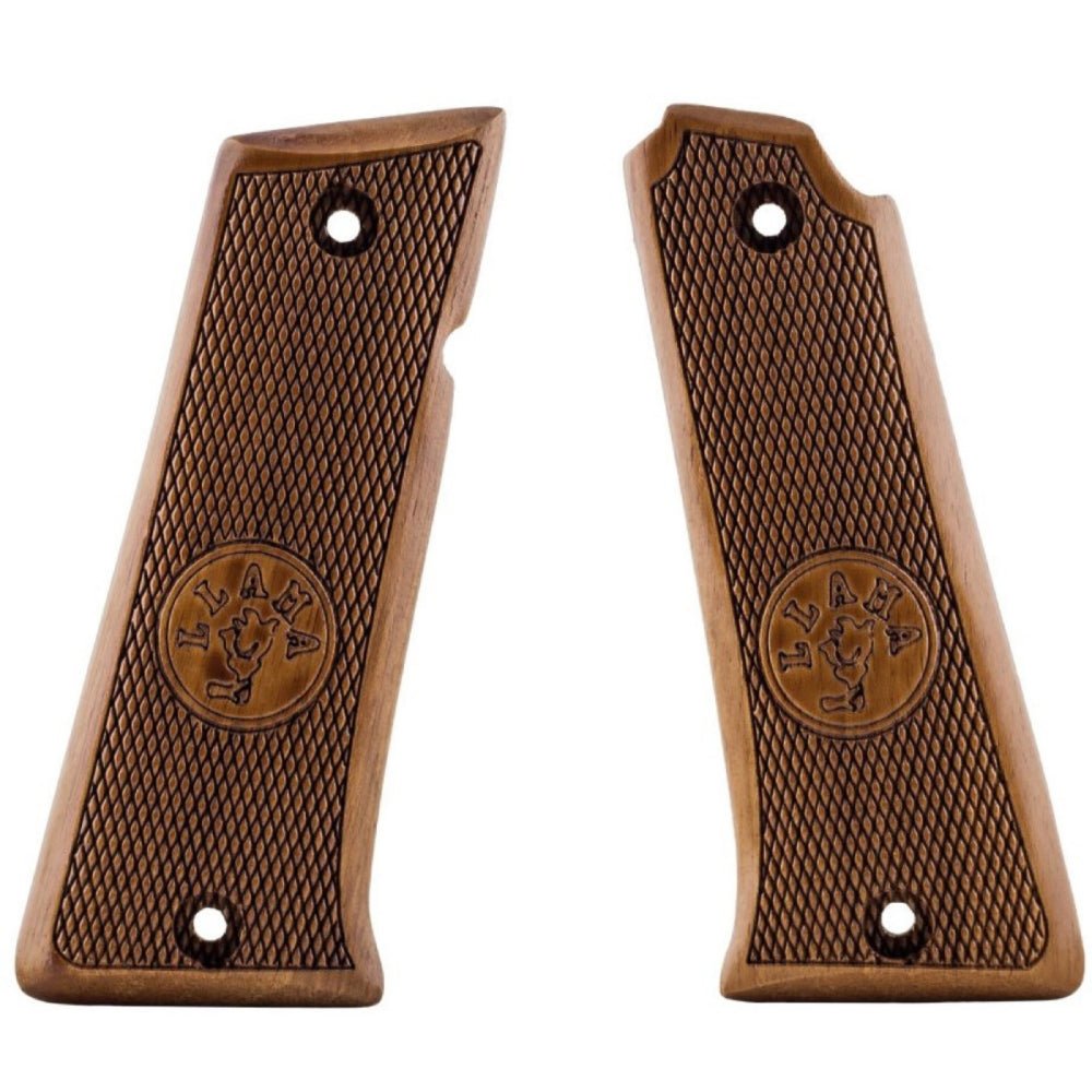 Salvatore Llama 9mm Walnut Wood Pistol Grips (3 Variants Available) - Salvatoregrips