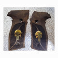 Sig Sauer P226 grips – Gold Skull – handcrafted in Türkiye