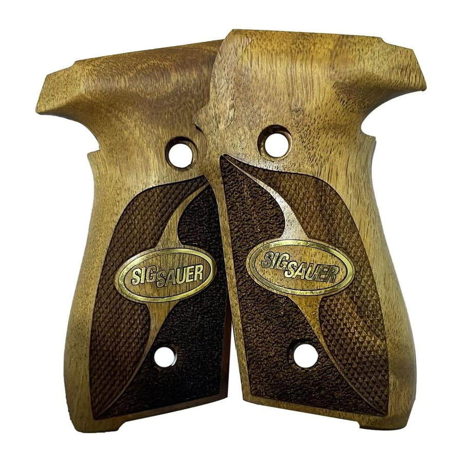Sig Sauer P229 grips – Swirl Engraved with Sig Logo – handcrafted in Türkiye