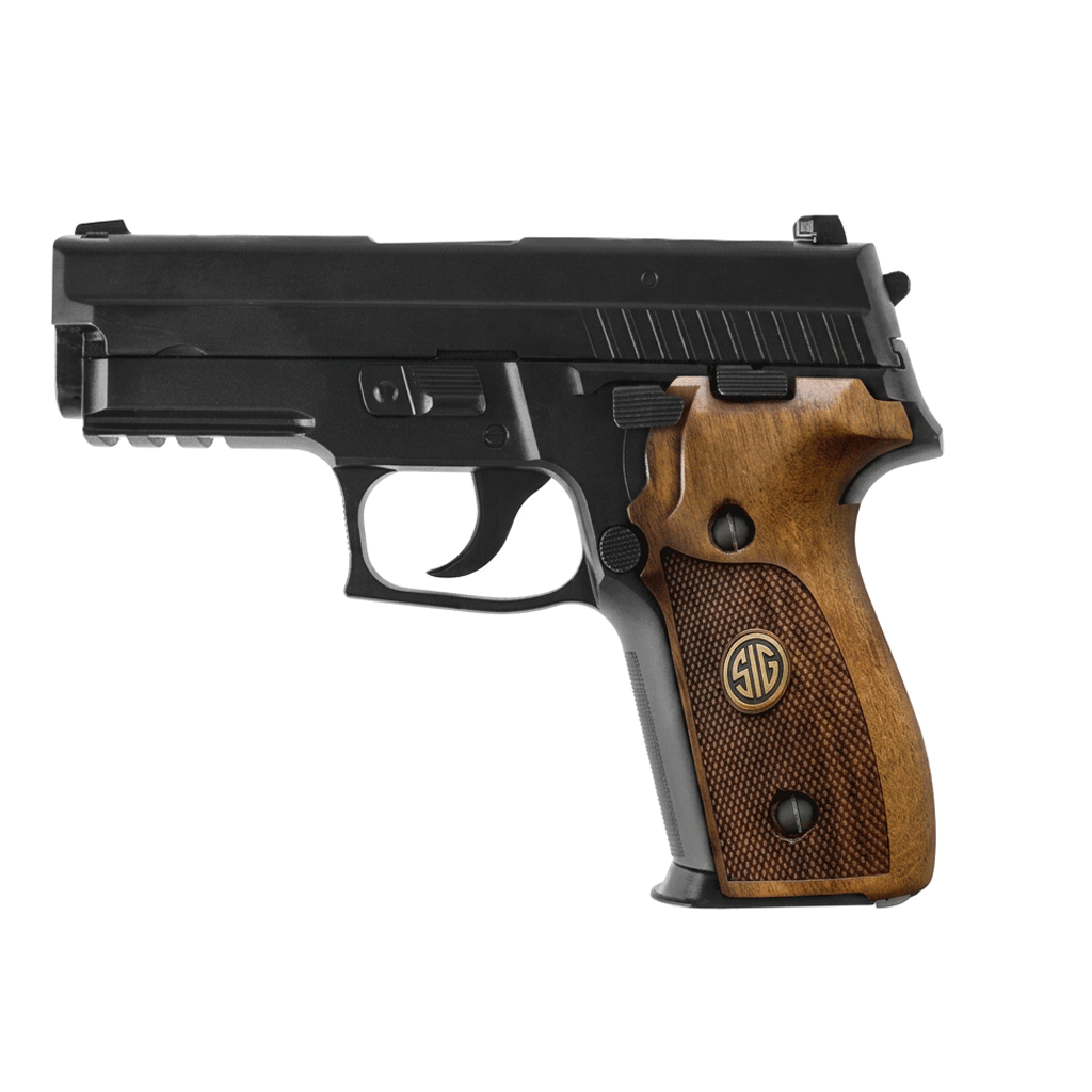 Empuñaduras Sig Sauer P229 - Empuñaduras de nogal para pistola - Empuñaduras artesanales personalizadas - Accesorios premium de madera para pistola