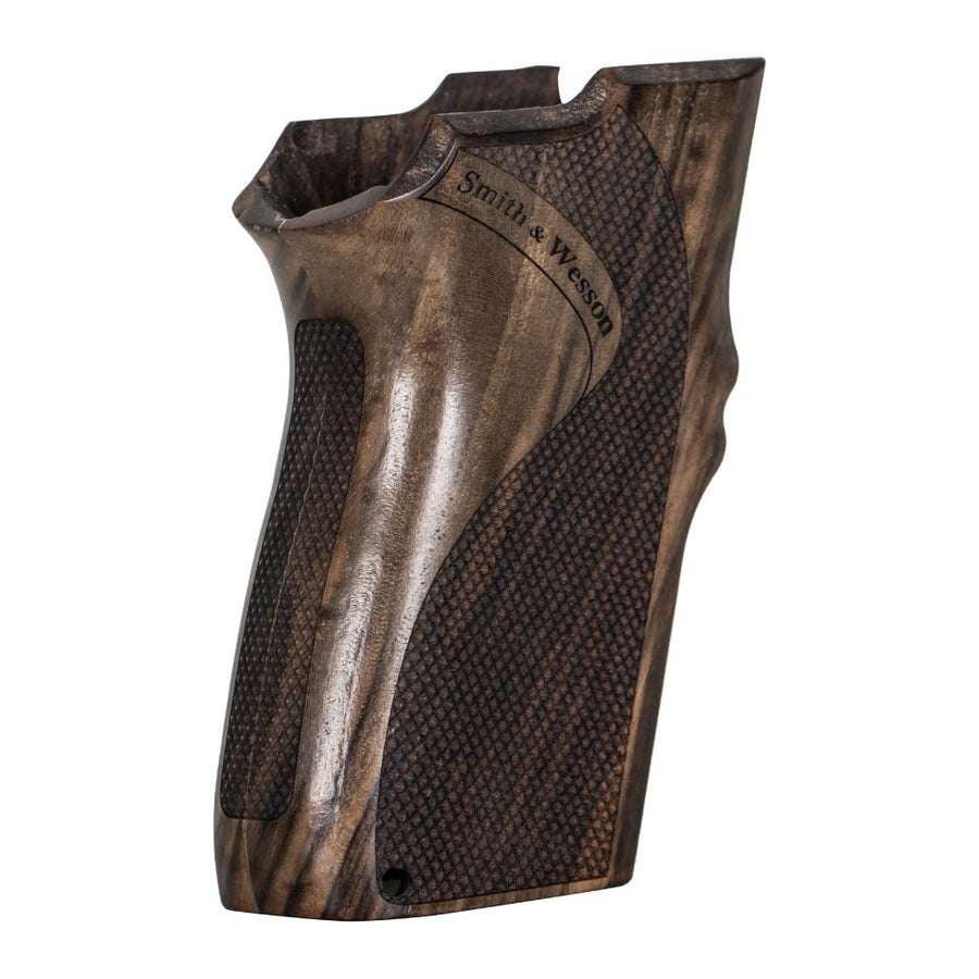 مقابض Smith & Wesson 6904 / 6906 من خشب الجوز