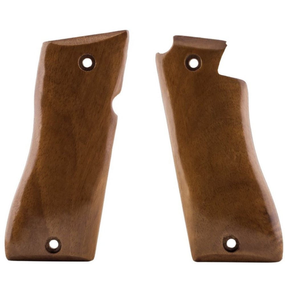 Star 9mm walnut grips - Smooth Natural Walnut