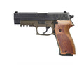 Walnut Grips Sig Sauer P220 - Custom Pistol Grips Walnut - Premium Handgun Wood Grips - Salvatoregrips