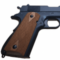 Walnut Wood Pistol Grips for Salvatore Colt 1911 - Premium Hunting and Shooting Grips - Salvatoregrips